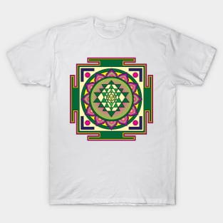 Sri Yantra Mandala T-Shirt